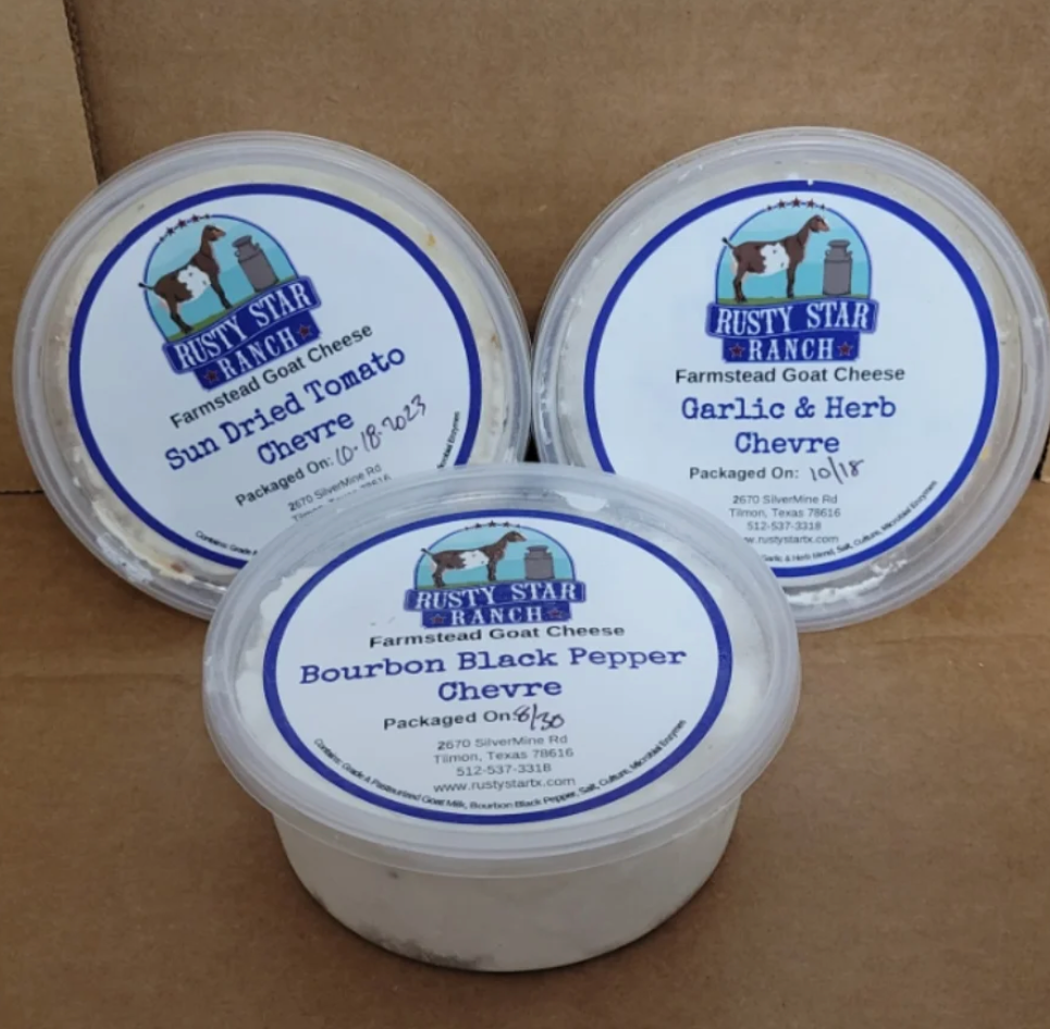 Rusty Star Ranch Rusty Star Ranch | Goat Chevre (Cheese) Frozen | Home Grown