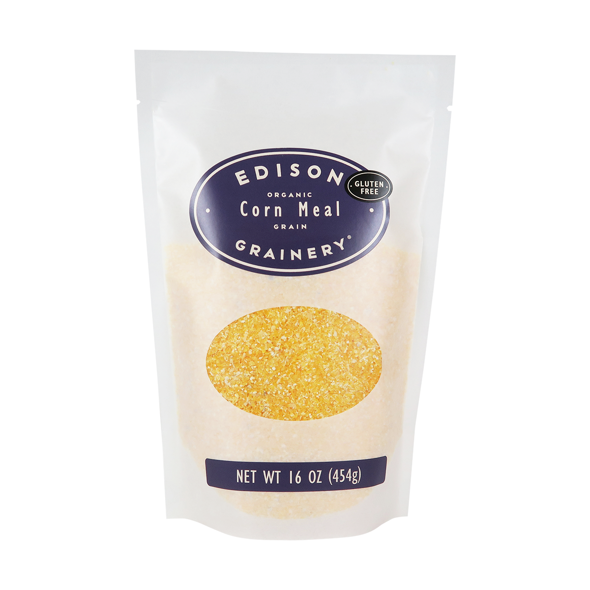 Edison Grainery - Edison Grainery Organic Corn Meal 16 oz | Home Grown